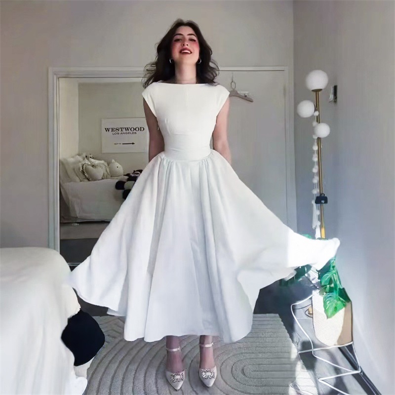 Women'S Red Formal Wear - Zarif Prenses Kadın Balo Elbise Seksi