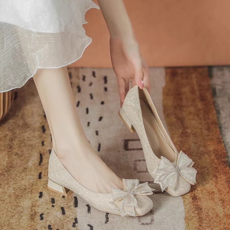 Womens Heels - Kadın 2025, Yeni Stil Sonbahar Akşam