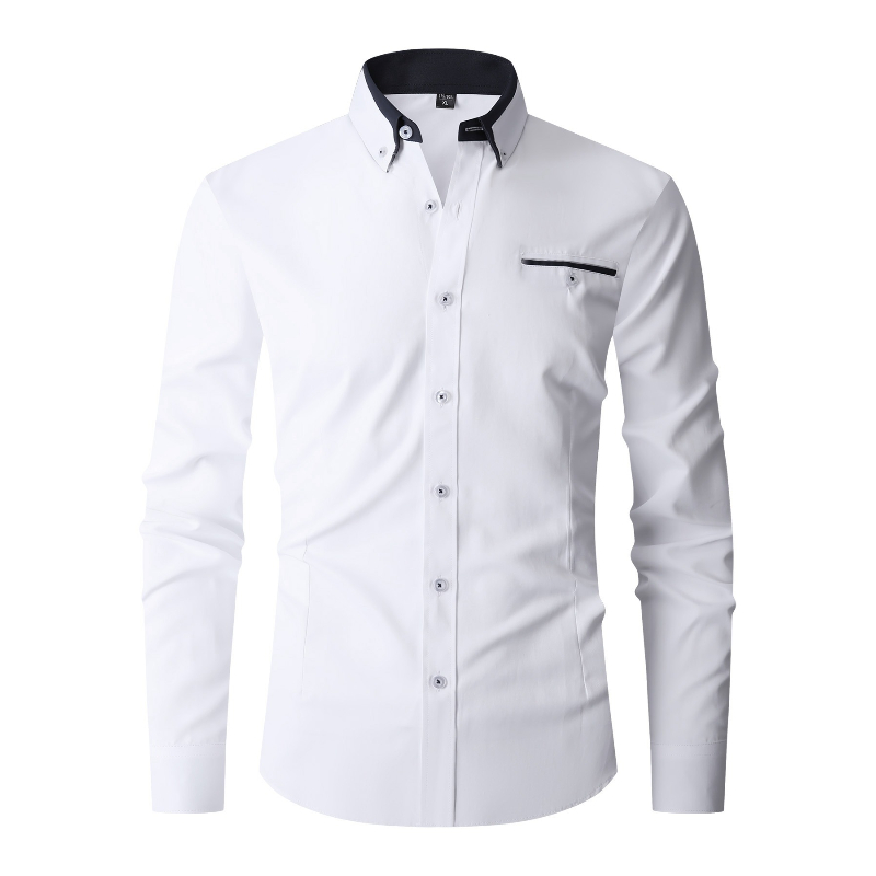 Formal Dress - Erkekler Resmi Gömlek Uzun Kollu Ofis