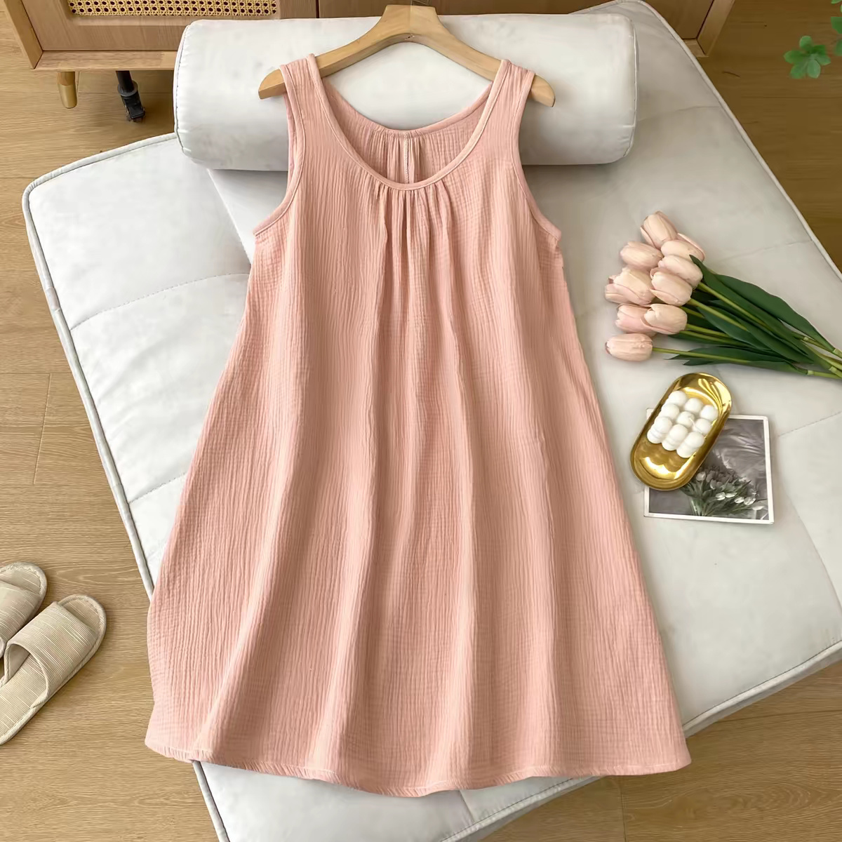Yazlık Günlük Kadın Kolsuz Elb - Midi Dress incelemesi ve fiyatı