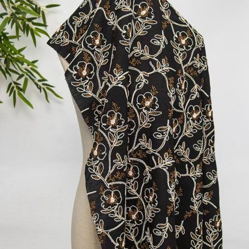 Nakışlı Tül Dantel Şerit Kumaş - Lace Dress incelemesi ve fiyatı