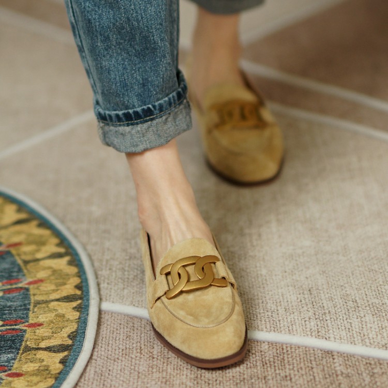 Süet deri kadın loafer'lar ilk - Womens Heels incelemesi ve fiyatı