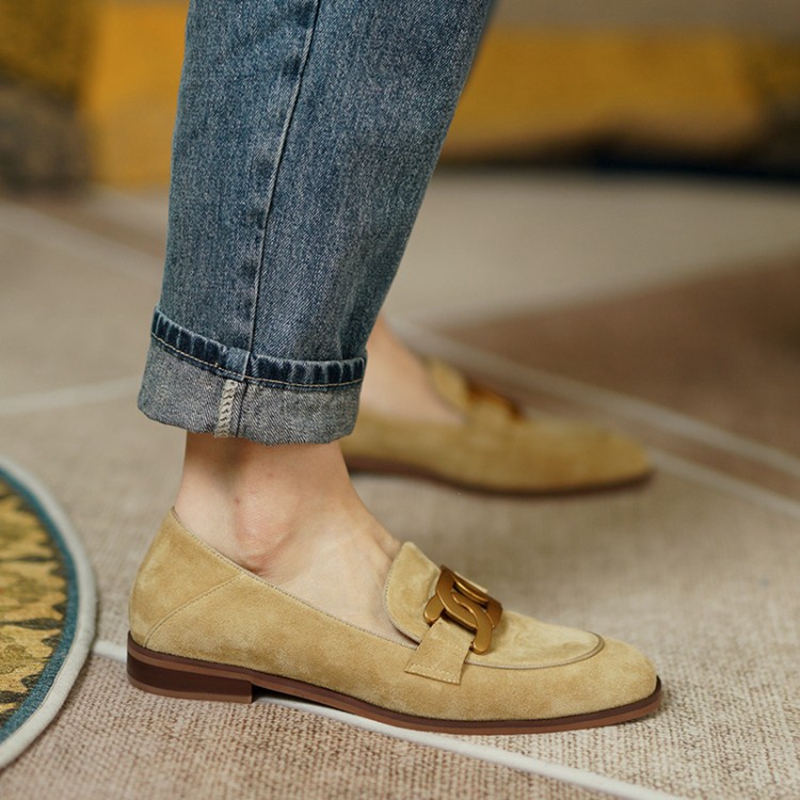 Süet deri kadın loafer'lar ilk - Womens Heels incelemesi ve fiyatı