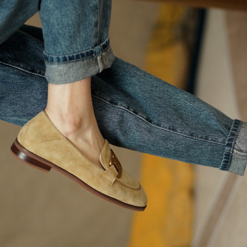 Süet deri kadın loafer'lar ilk - Womens Heels incelemesi ve fiyatı