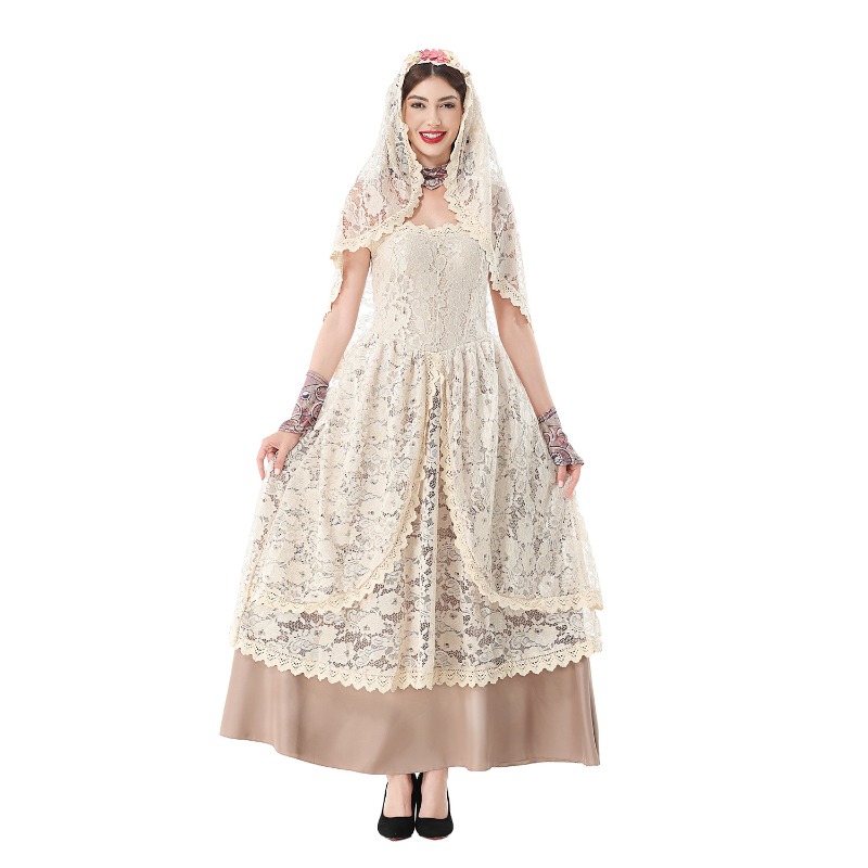Kadınlar için Vintage Dantel D - Wedding Dress incelemesi ve fiyatı