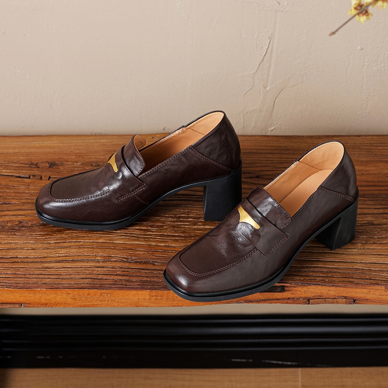AIYUQI kadın loafer'lar kalın  - Formal Dress incelemesi ve fiyatı