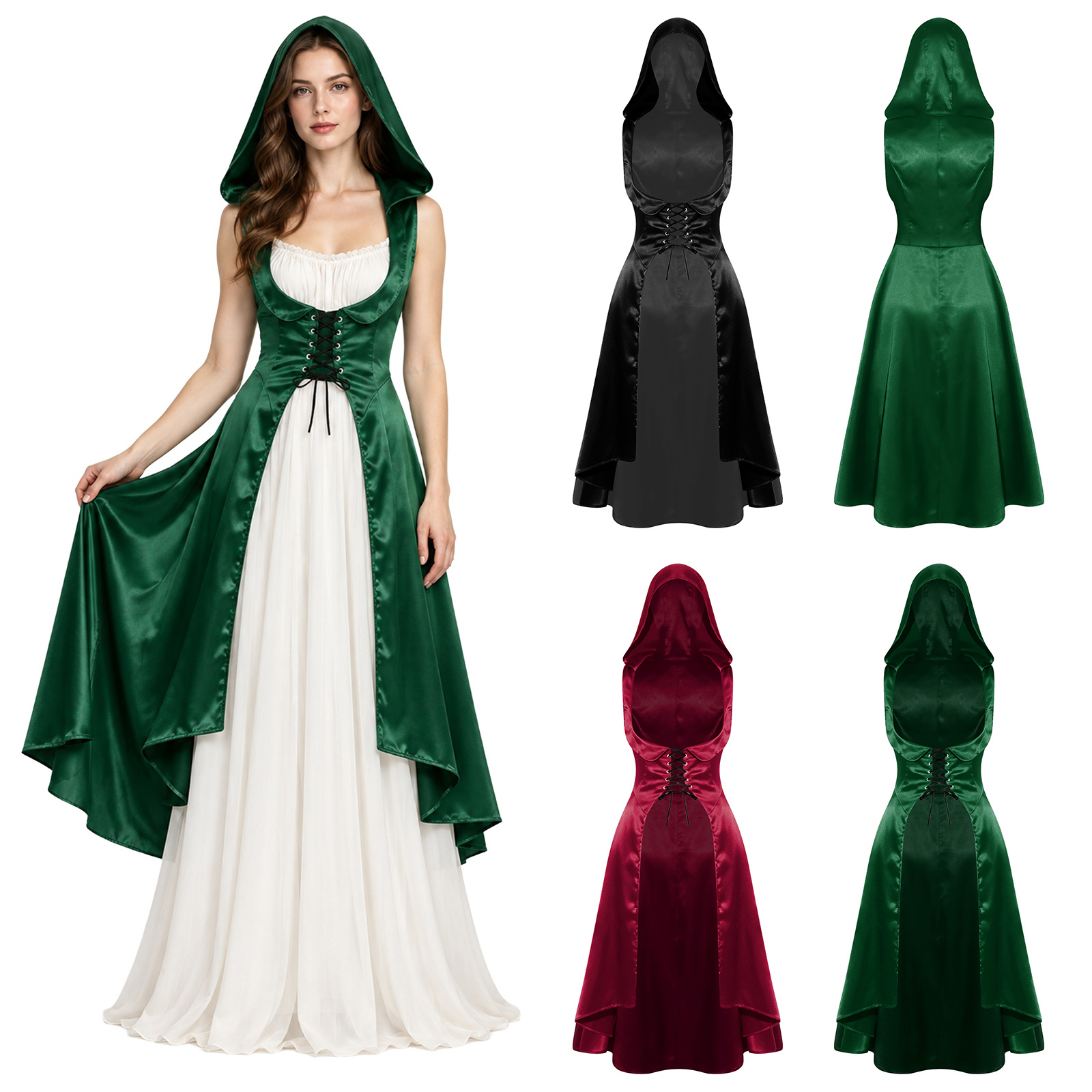Kadınlar için Rönesans Kostüml - Lace Dress incelemesi ve fiyatı