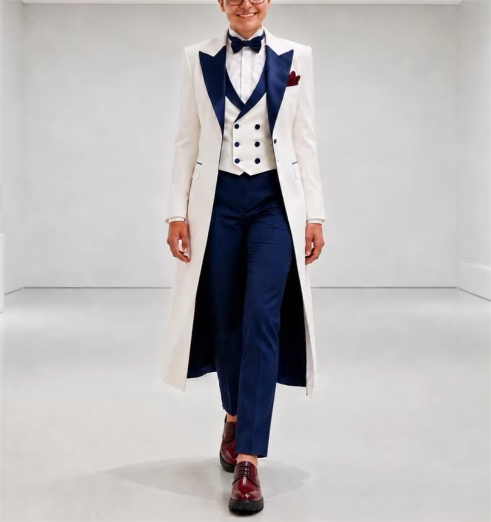Lacivert Beyaz Kadın Ceket Tak - Womens Blazer incelemesi ve fiyatı