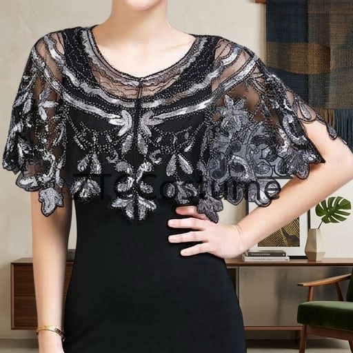 Vintage 1920'ler Payetli Şal Ö - Evening Gown incelemesi ve fiyatı