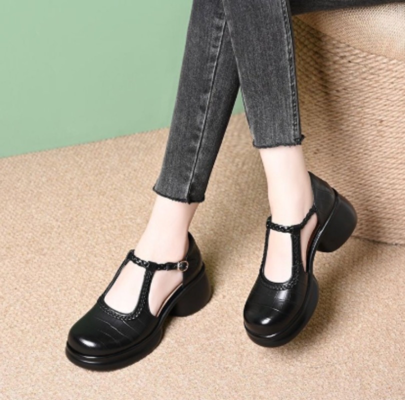 Kadın Siyah Timsah Desenli Mar - Womens Heels incelemesi ve fiyatı