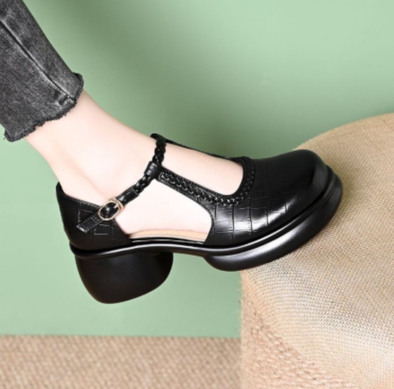 Kadın Siyah Timsah Desenli Mar - Womens Heels incelemesi ve fiyatı