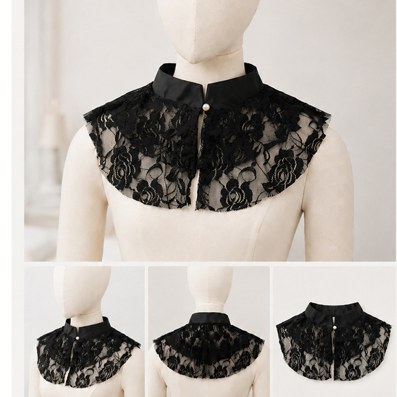 Zarif Dantel Çiçekli Sahte Yak - Lace Dress incelemesi ve fiyatı